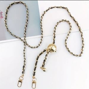 Black Adjustable Crossbody Chain